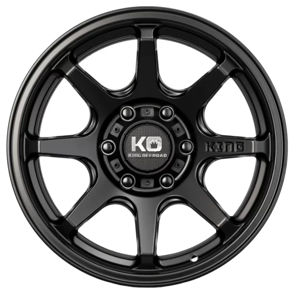 King Wheels - Grappler -Satin Black – Available at Wheel Nation Gold Coast 2